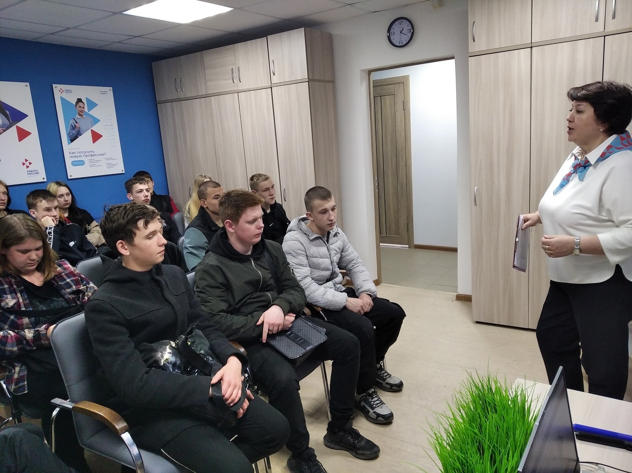 Состоялся день открытых дверей в Кадровом центре.